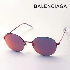 Balenciaga Red Mirrored Sunglasses